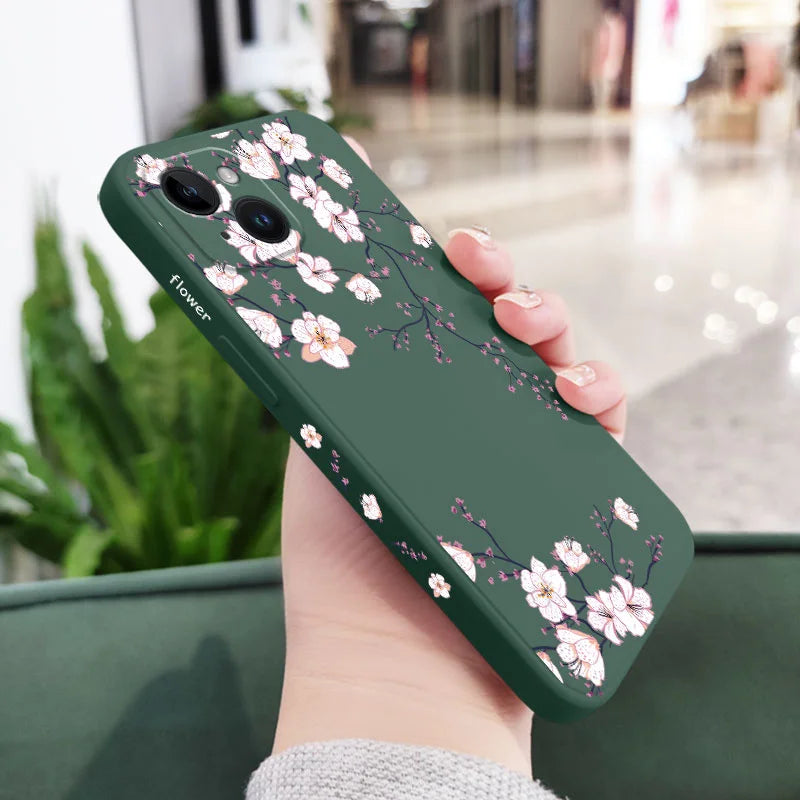 Plum Blossom Phone Case For iPhone