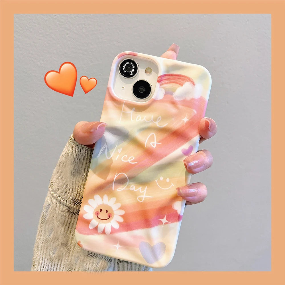 Luxury Love Heart Soft Shockproof Bumper Fashion Phone Case