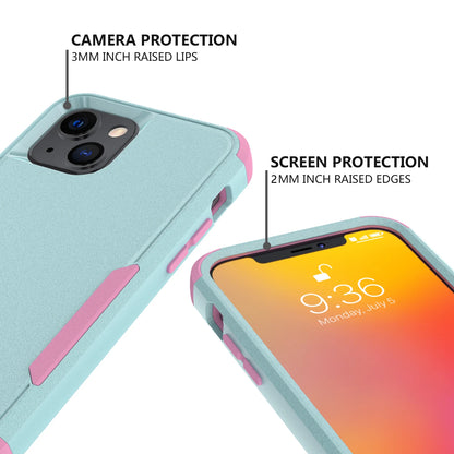 3 Layer Case For iPhone Luxury Armor Shockproof Soft Bumpers Hard Cover