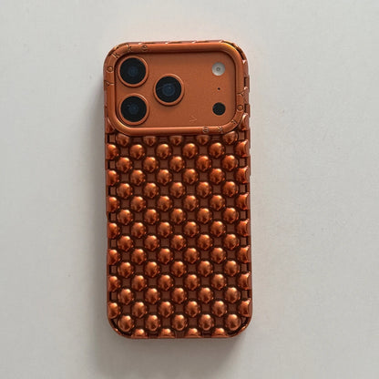 Pearl Bead Hollow Shockproof iPhone Case