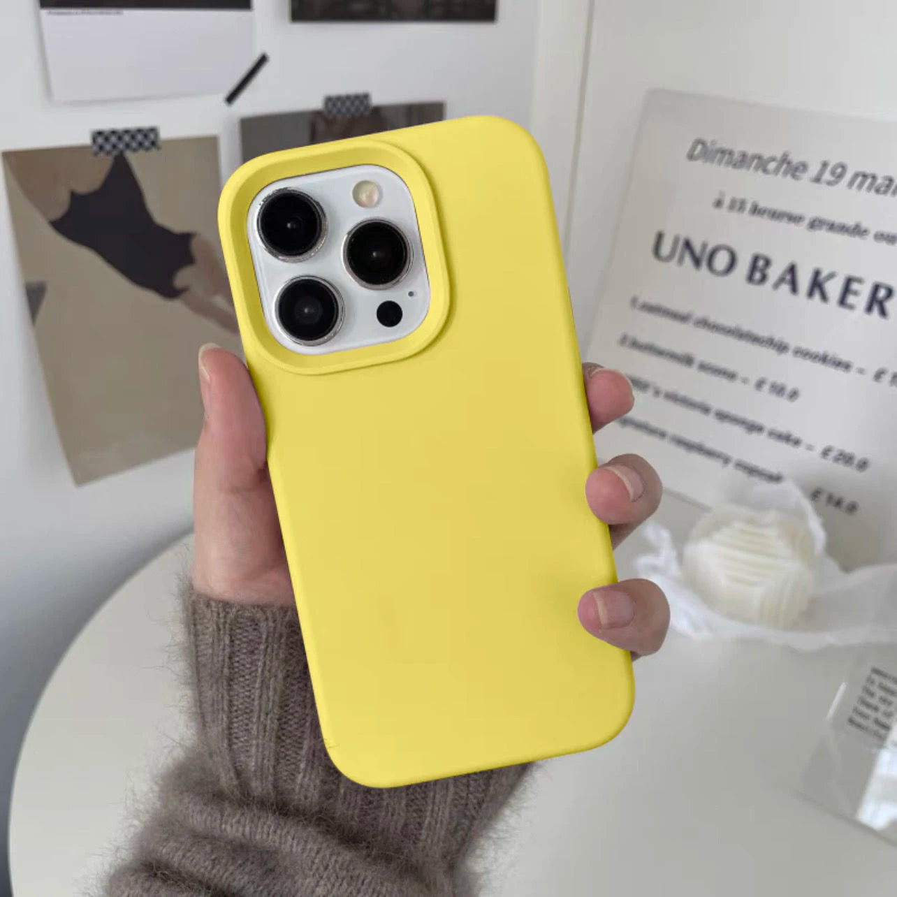 Luxury For Apple Original Silicone Phone Case For iPhone Shockproof Cover Accessories