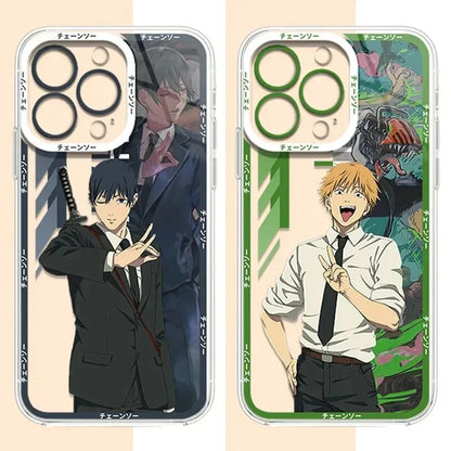 Chainsaws Mans Rese Makima Cute Phone Case For iPhone