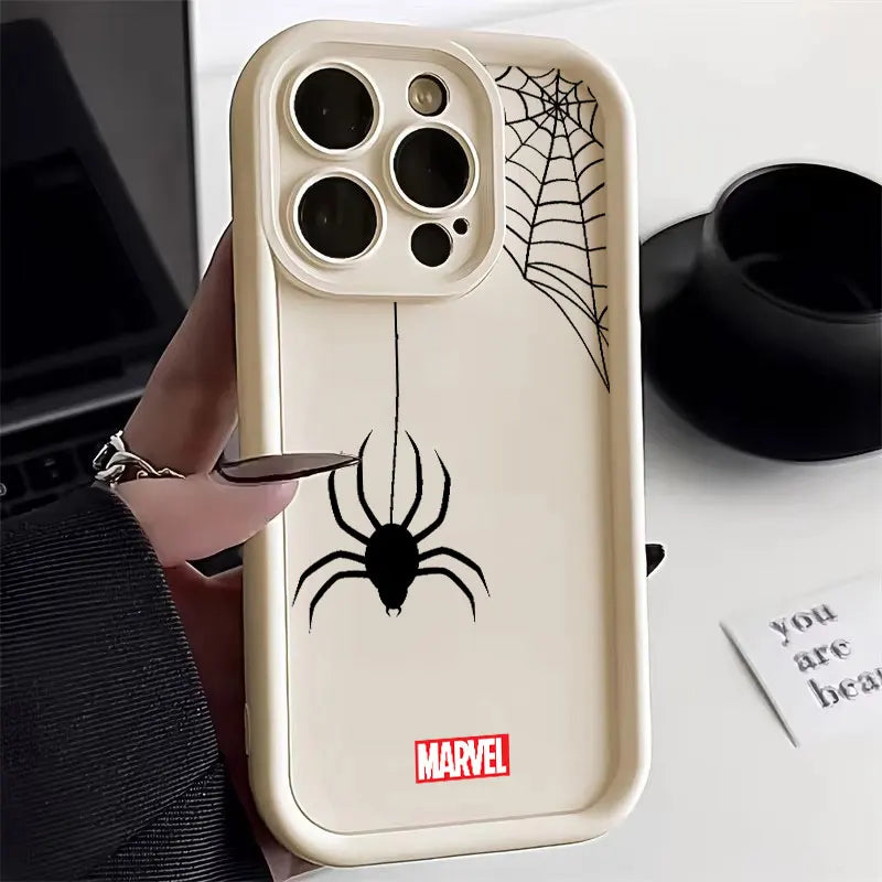 Spiderman Marvel Spider Man Silicone Case For iPhone