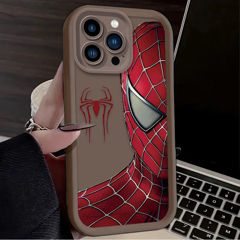 Marvel Movie Spider Man Anime Venom Comic Case For iPhone