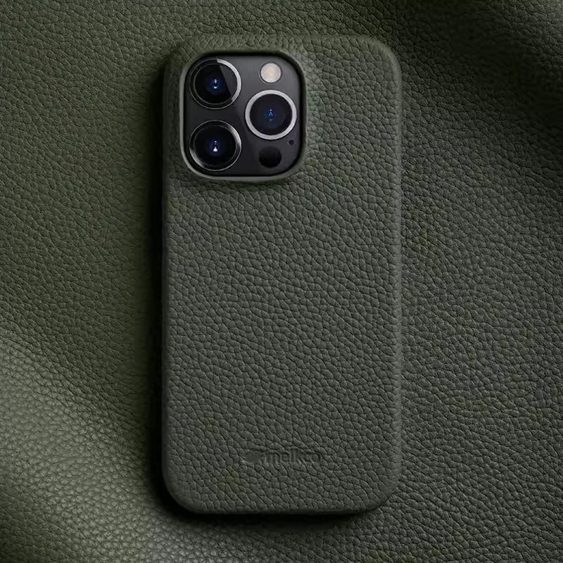 Melkco Premium Genuine Leather Phone Case For iPhone