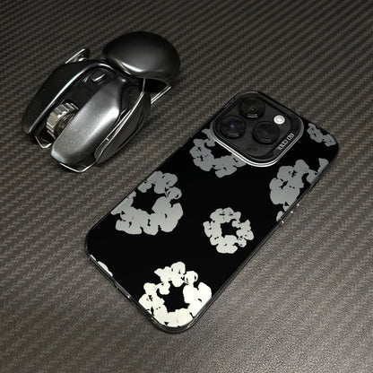 Luxury Denim Tears Phone Case For iPhone Candy Matte Shockproof Back Cover