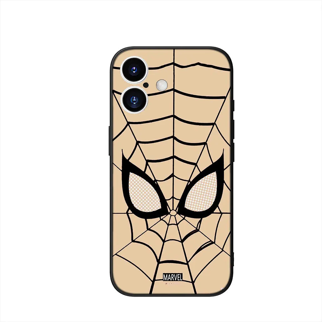 Spider Marvel Man Spiderman Cover Phone Case For Apple iPhone