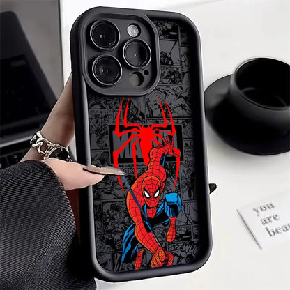 Spiderman Miles Morales Gwen Marvel Comics Case For Apple iPhone