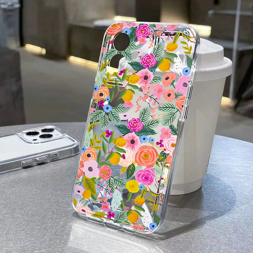 Floral Flower Pattern Protective Phone Case