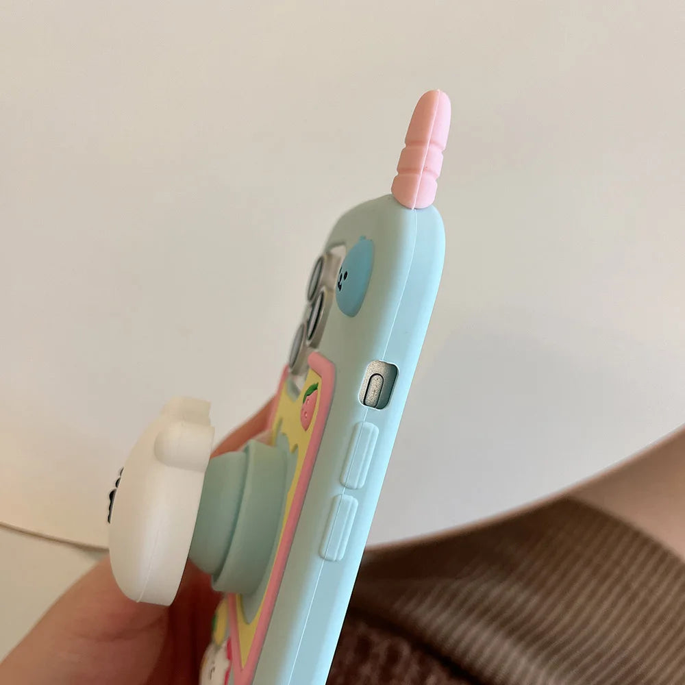 Luxury Vintage Brick Phone Silicone Phone Case