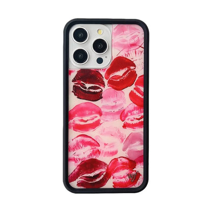 Wildflower Kensington Kiss Leopard Lipstick Phone Case For iPhone