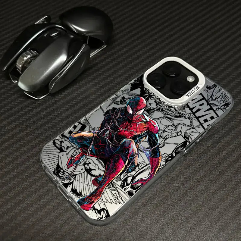 Cool Marvels Spider Mans Phone Case For iPhone