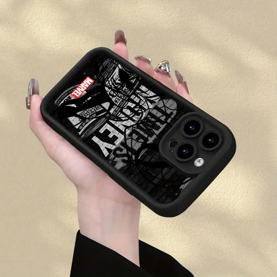 Marvel Spiderman Ironman Cool Phone Case For iPhone