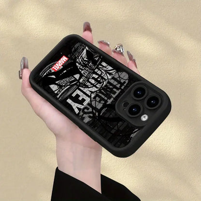 Marvel Spiderman Ironman Cool Phone Case For iPhone