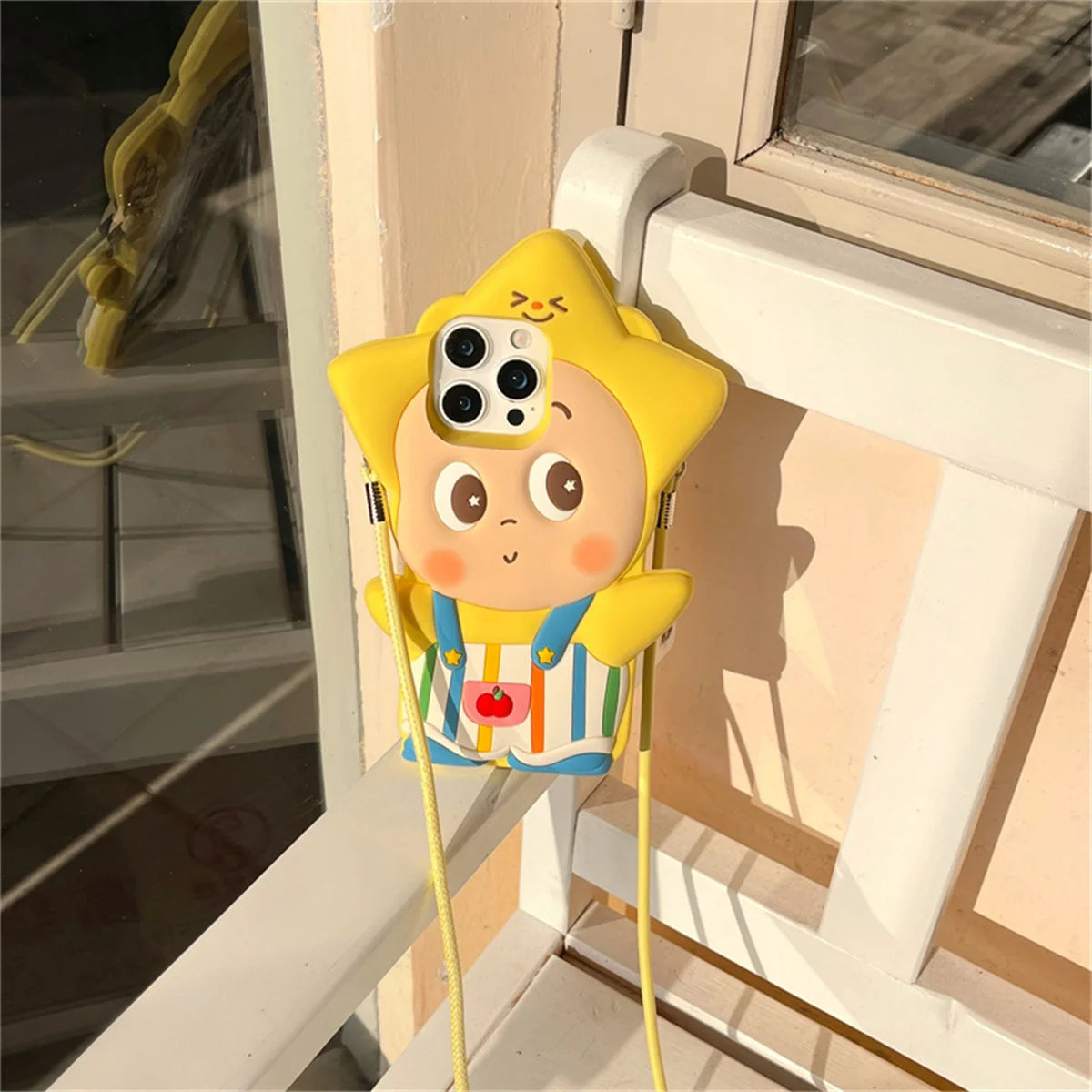 Kawaii Cartoon Star Baby Phone Case For iPhone