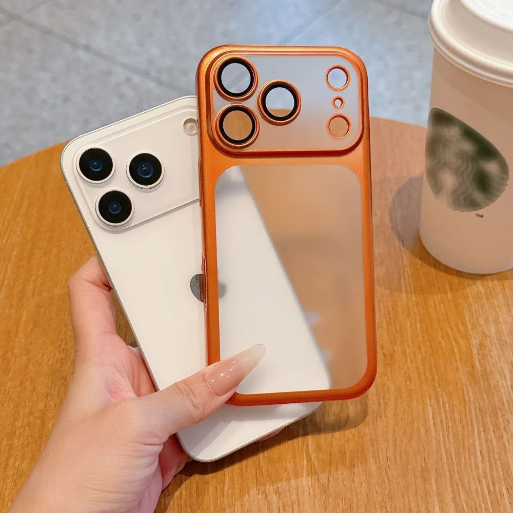 Ultra Slim Case For iPhone  Matte Hard Plating PC All-round