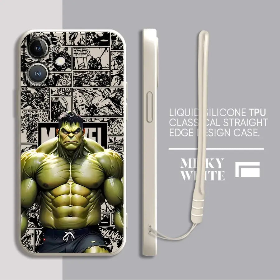Case For iPhone Soft Cover Marvel The Hulk Venom