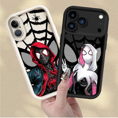 Marvel Spiderman Soft Shell Phone Case For iPhone