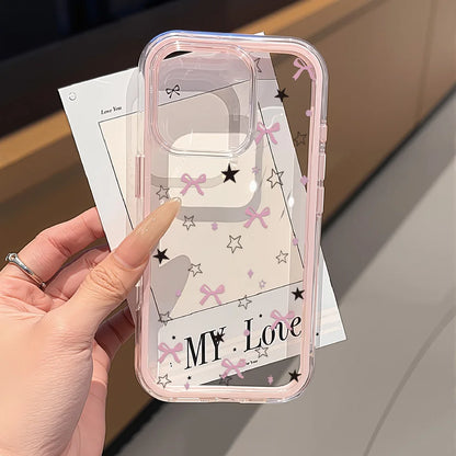 Cute Bow Soft Case For iPhone