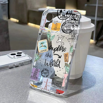 Transparent Phone Case For iPhone