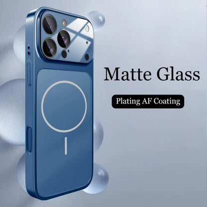 Nano Matte Glass MagSafe iPhone Case – Magnetic Armor Protection