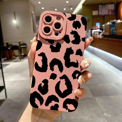 Leopard Design Camera Protective Case for iPhone