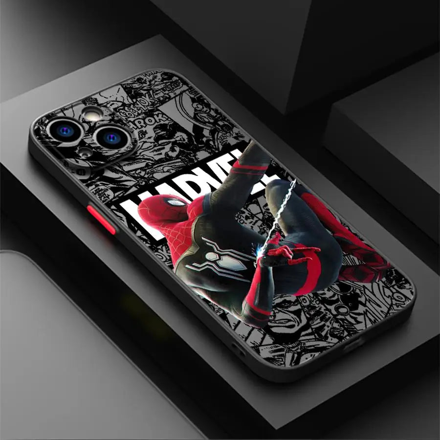 Spider Man Heroes Return Back Phone Cover Case For iPhone