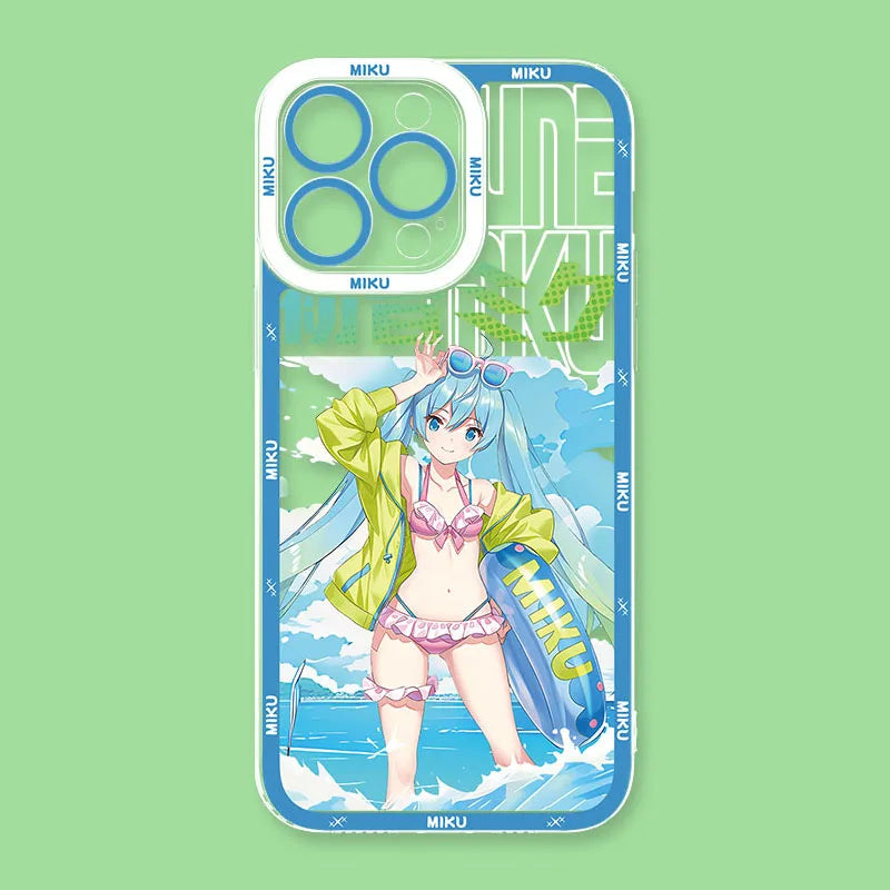 Kawaii Hatsune Miku iPhone Case