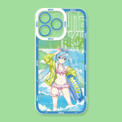 Kawaii Hatsune Miku iPhone Case
