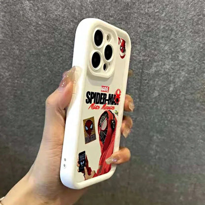 Trendy Marvel Spider Man Soft Case For iPhone