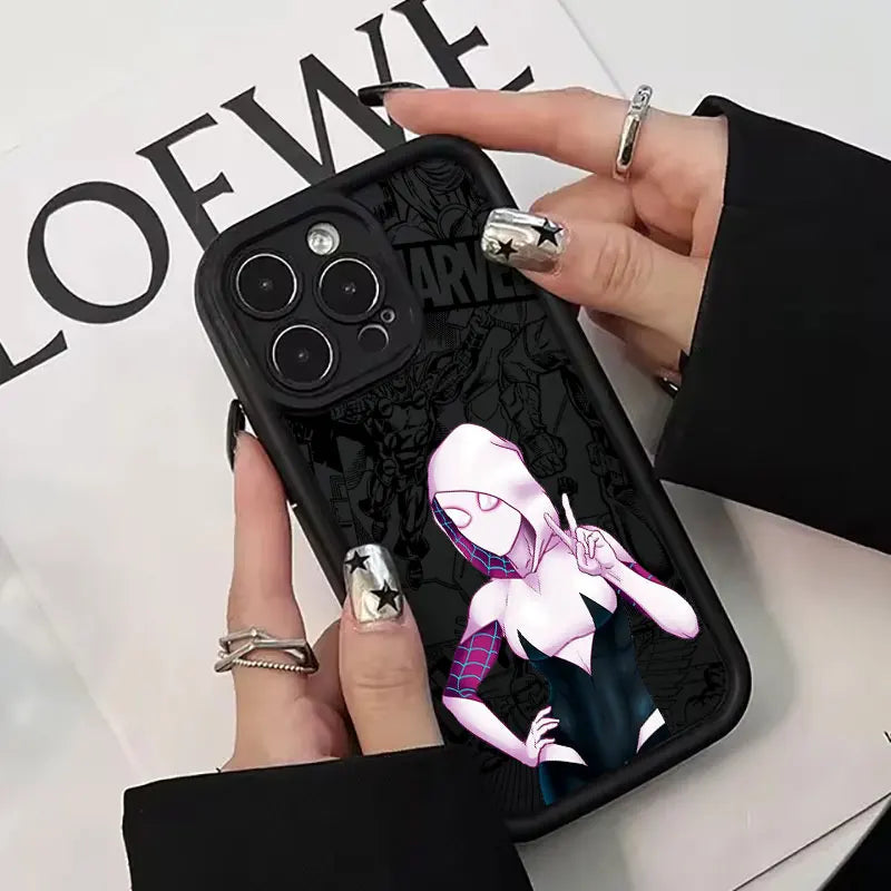 Spider Man Spider Gwen Marvel Case For Apple iPhone