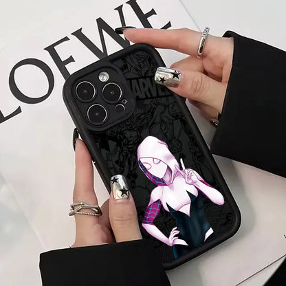 Spider Man Spider Gwen Marvel Case For Apple iPhone