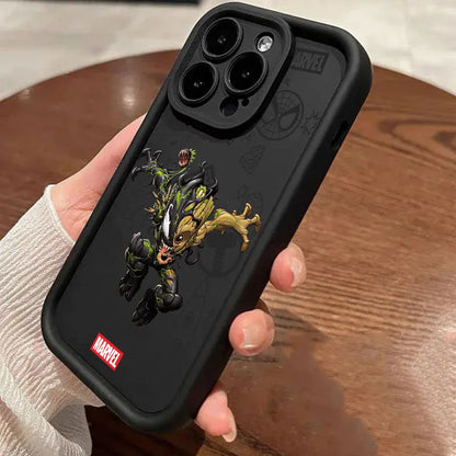 Baby Groot Marvel Silicone Case For Apple iPhone