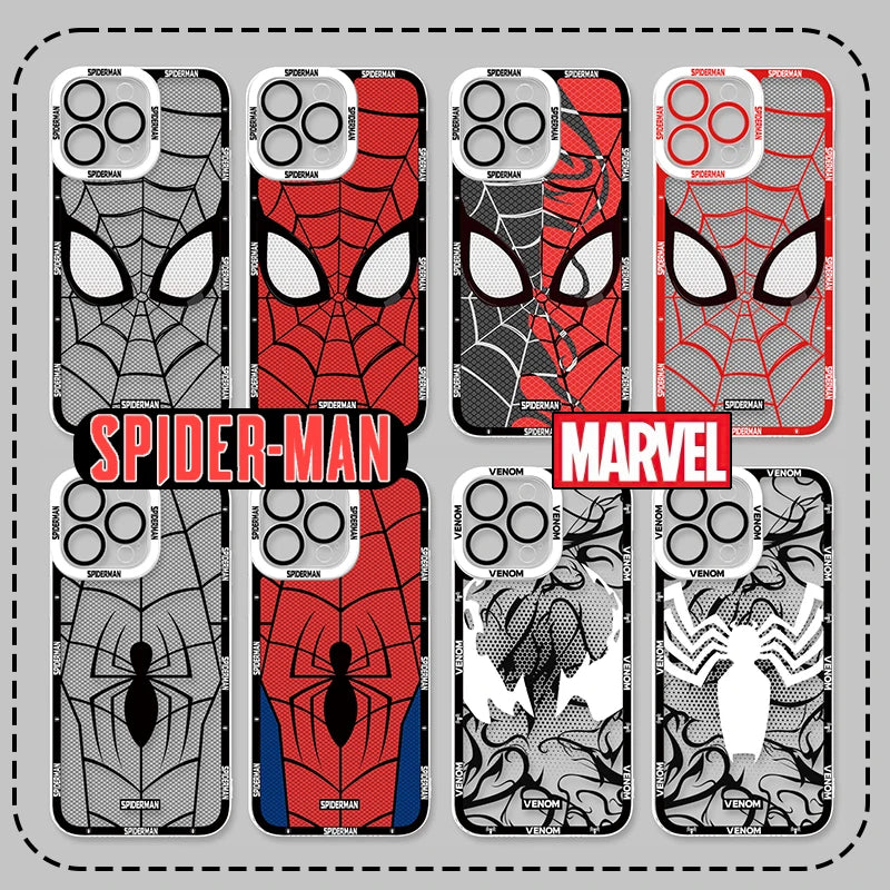 Marvel Spider Man Venom Soft Silicone Phone Case For iPhone