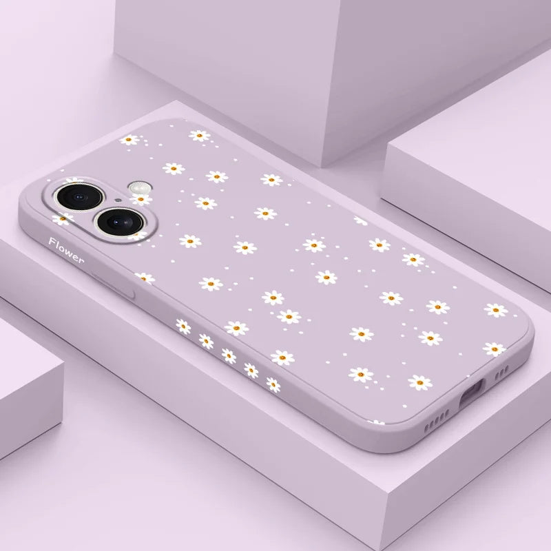 Floral Daisies Phone Case For iPhone