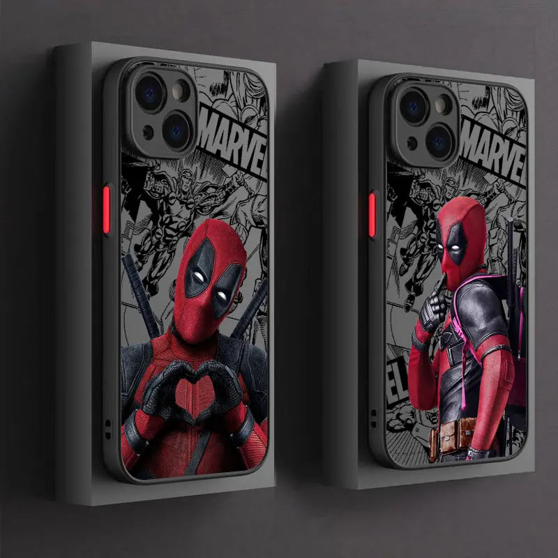 Marvel Deadpool Phone Case For iPhone