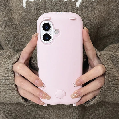 Cartoon Cute 3D Cat Soft Silicone Phone Case