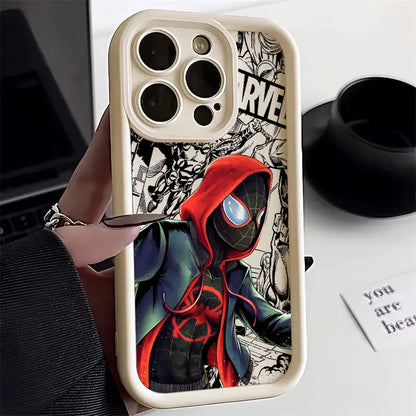 Spider Man Miles Morales Case For Apple iPhone