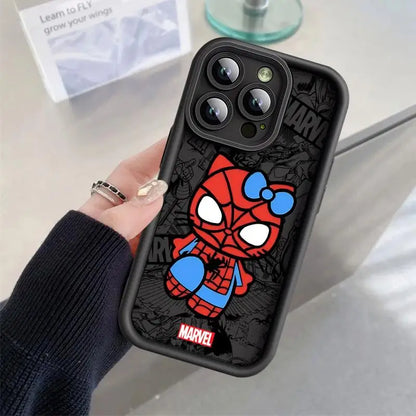 Marvel Spiderman Hello Kitty Phone Case