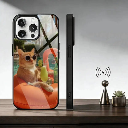Funny Animal Cat  Phone Case For iPhone