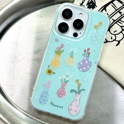 Romantic Flower Vase Bracelet Compatible Phone Case