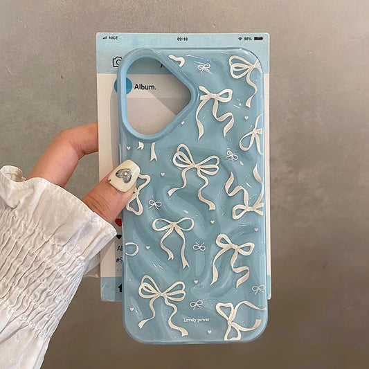 Creative Cute Bow Knot Love Compatible Phone Case