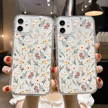 Daisy Flowers Pattern Phone Case For iPhone