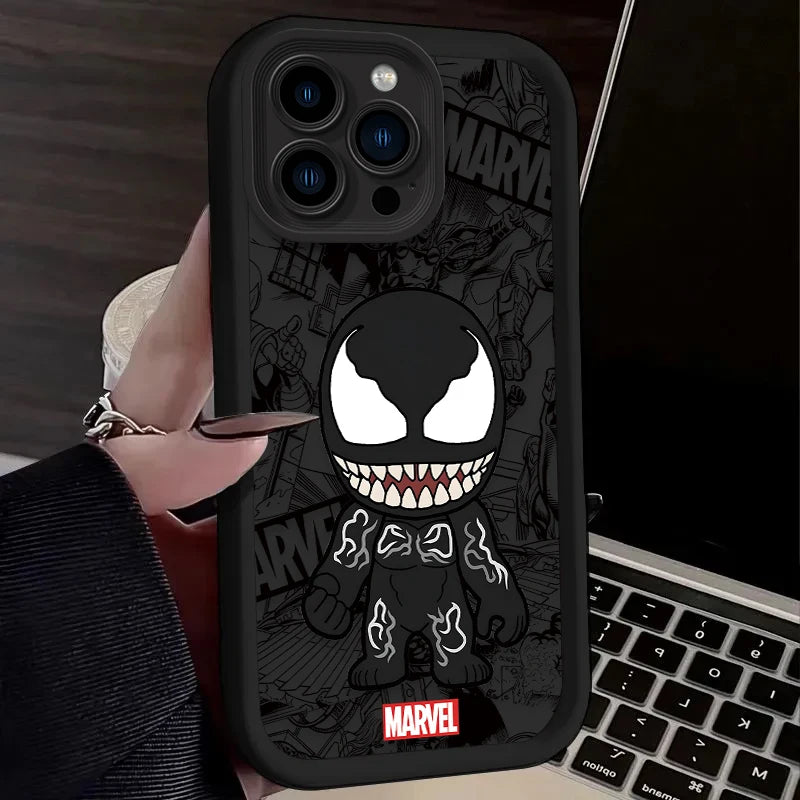 Marvel Spider Man Silicone Case For iPhone