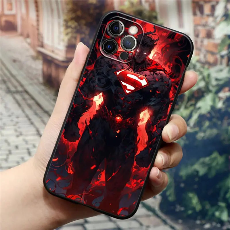 Marvel Supermans Hero Phone Case For iPhone