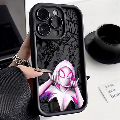 Spider Man Spider Gwen Marvel Case For Apple iPhone