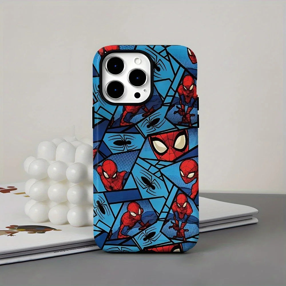 Cool Marvels Spiders Mans Phone Case For iPhone