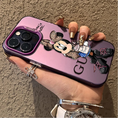 Disney Minnie Cute Creative Hard Phone Case For IPhone