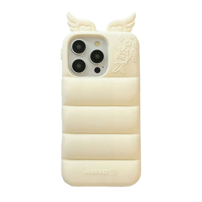 Fashion Love Heart Wing Soft Silicone Phone Case