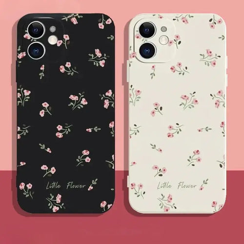 Small Floral Flower Phone Case For iPhone